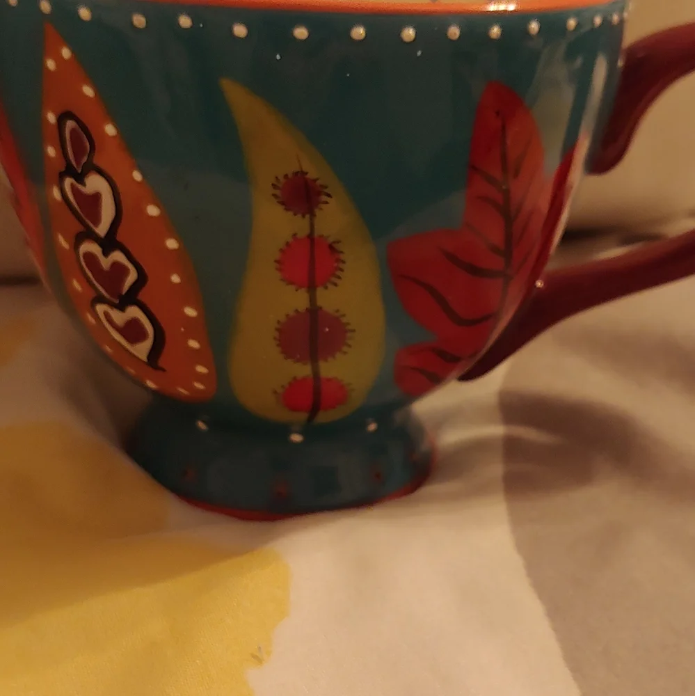 Paper + Source. Medium colorful mug